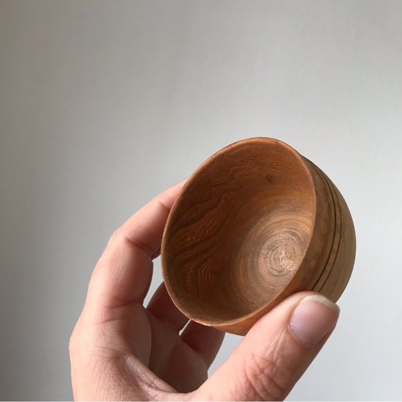 Set of 6 vintage wooden bowls - Picture 4 of 6